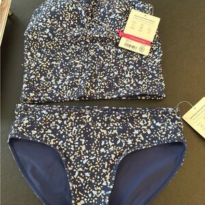 Athleta Blue Bikini Swimwear